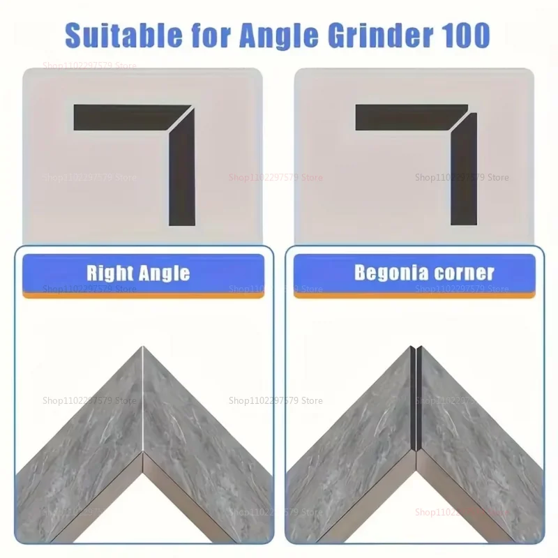 Angle Grinder Stand for Tile 45 Degree Chamfer Cutting Tool for Ceramic Stone Cutting Angle Tile Edging Chamfering Equipment