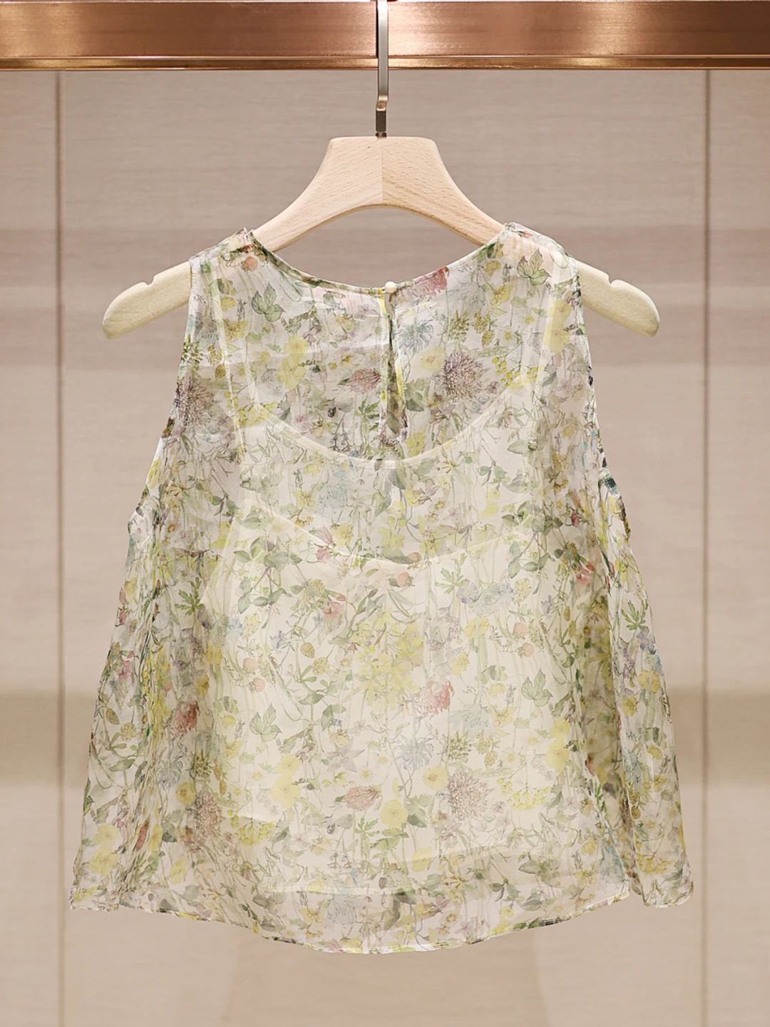 Verano Vaion Sle Svel Top de mujer con estampado Floral dulce juventud reúne moda encaje irt Sle Casual corte suelto