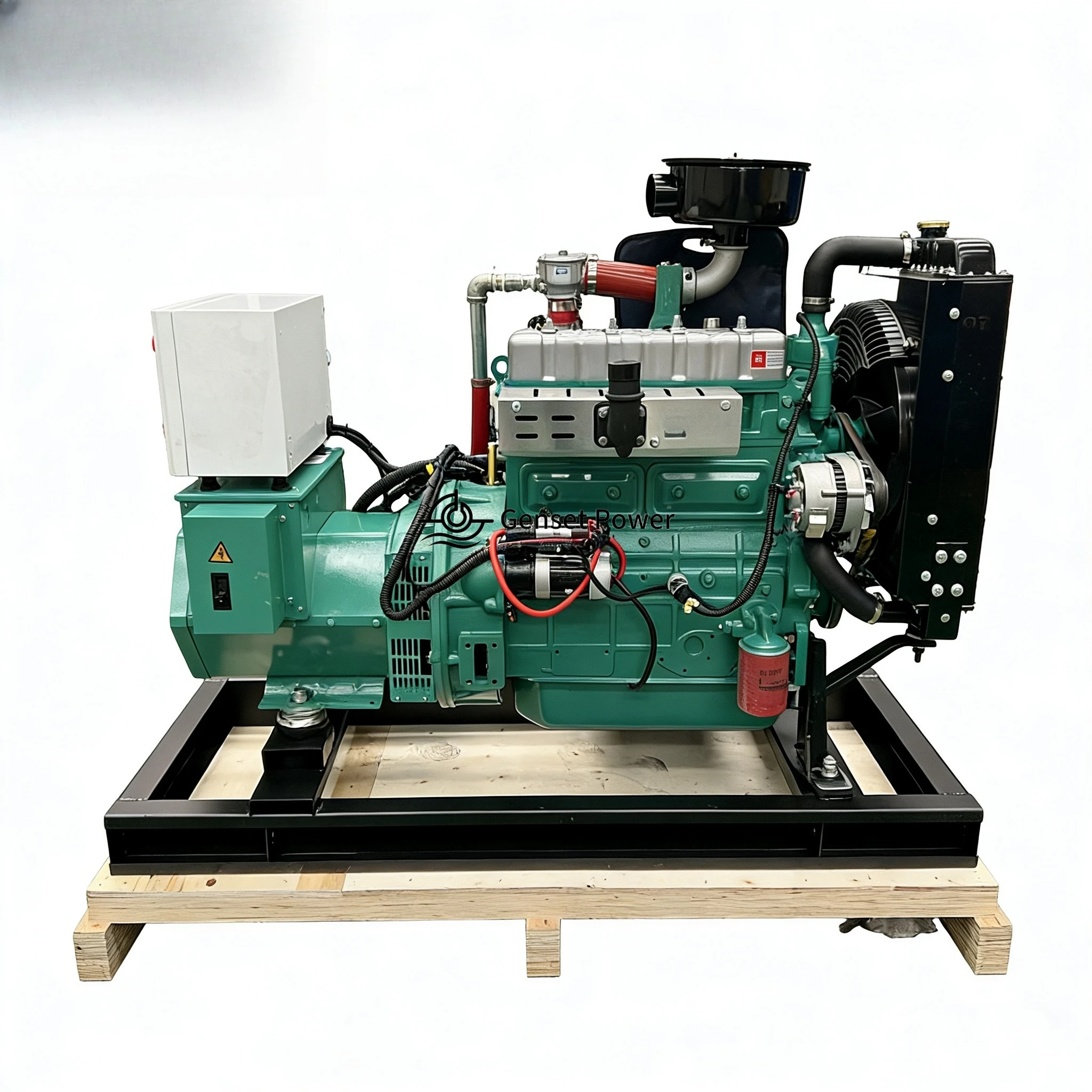 Small Biogas Natural Gas Automatic Start High Efficiency Double Cooling Multi-Voltage Generator Turbine