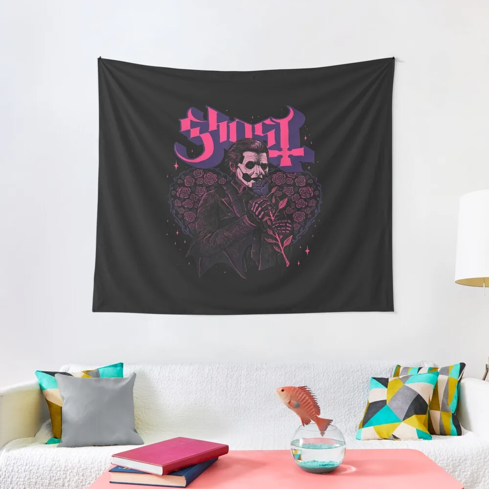 

Ghost – Bouquet IV Tapestry Nordic Home Decor Room Aesthetic Decor Decoration For Bedroom Tapestry