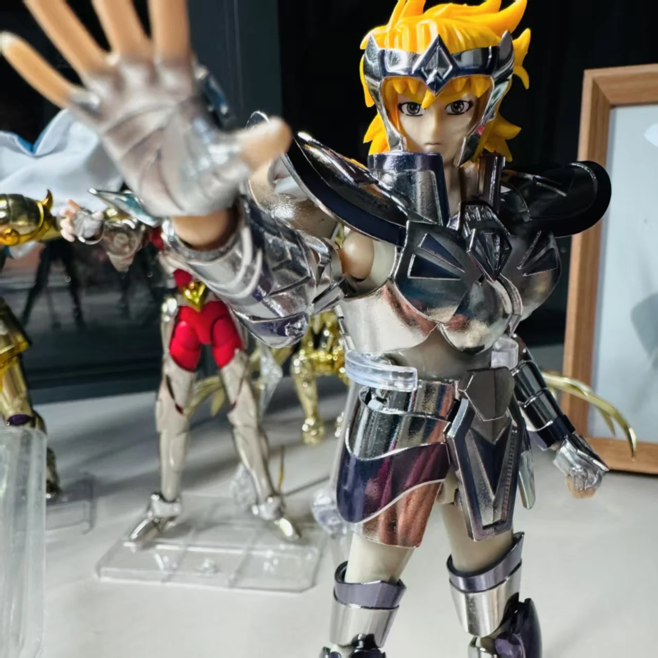 สินค้าพร้อมส่ง โมเดล CS นักรบเซนต์เซย่า ชุด Myth Cloth EX Noesis Triangulum EpisodeG นักรบแห่งจักรราศี ฟิกเกอร์ของเล่นสะสม