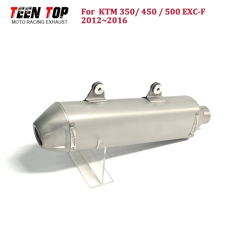 

Motorcorss Exhaust Pipe For KTM 350EXC-F 450EXC-F 500EXC-F Exhaust Muffler OEM 50mm Escape Moto 530mm Tailpipe Silencieux 12-16
