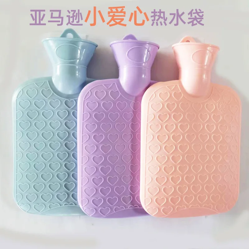 

Pcv Hot Water Bottles Portable Rubber Winter Warm Thicked Hot Water Bag Hand Warmer Girls Pocket Hand Feet Warm Water Bottle