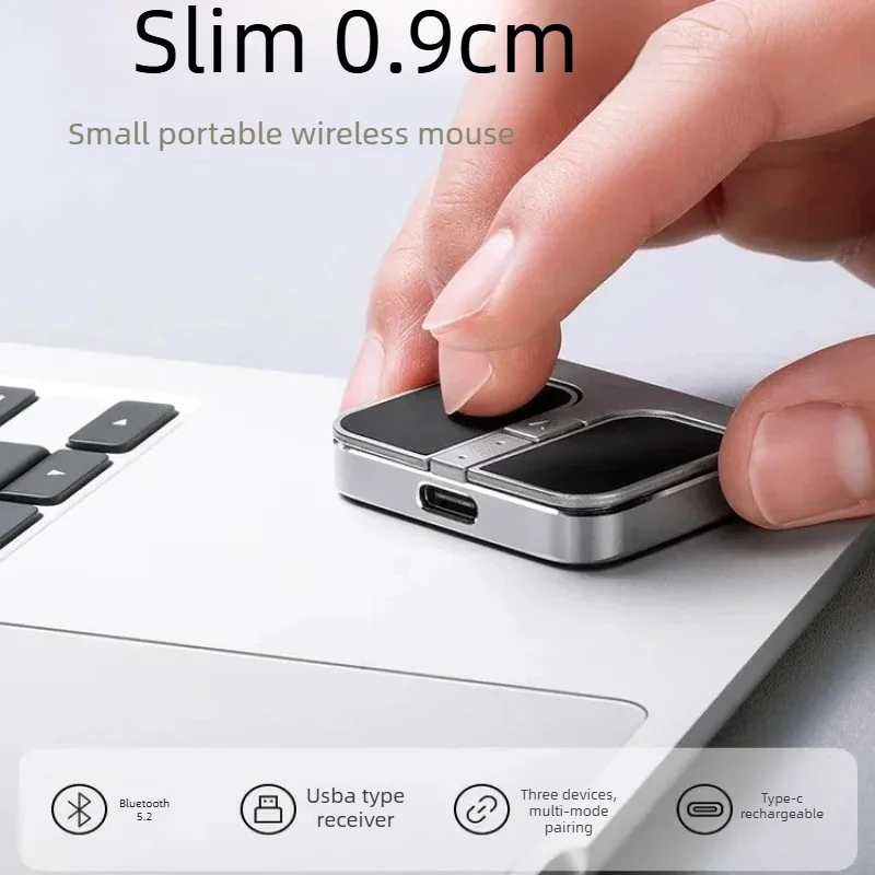 NEW SANWA SUPPLY Wireless Bluetooth Mouse Dual Mode Portable Mini Silent Rechargeable for Laptop PC Tablet Smartphone