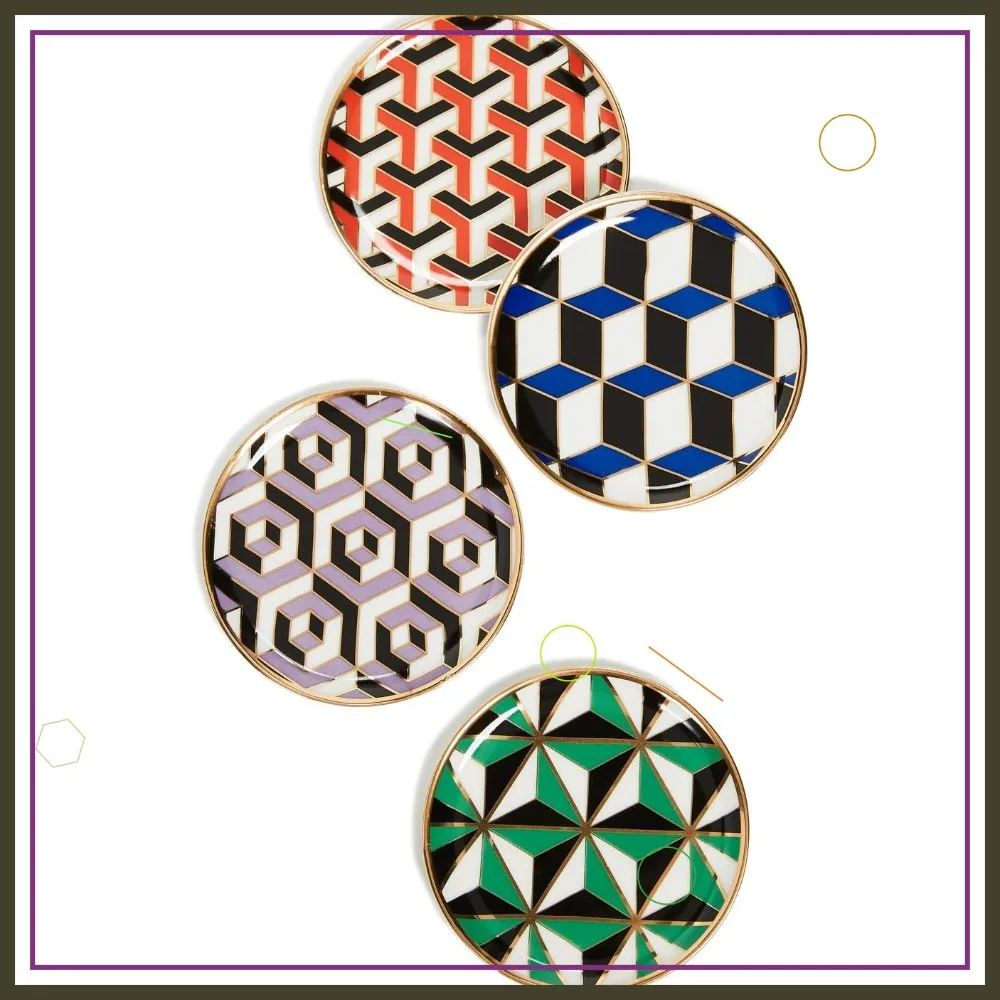 

Набор подставок Versailles для женщин, элегантный декор для дома, прочные и стильные, идеально подходят для подарков.