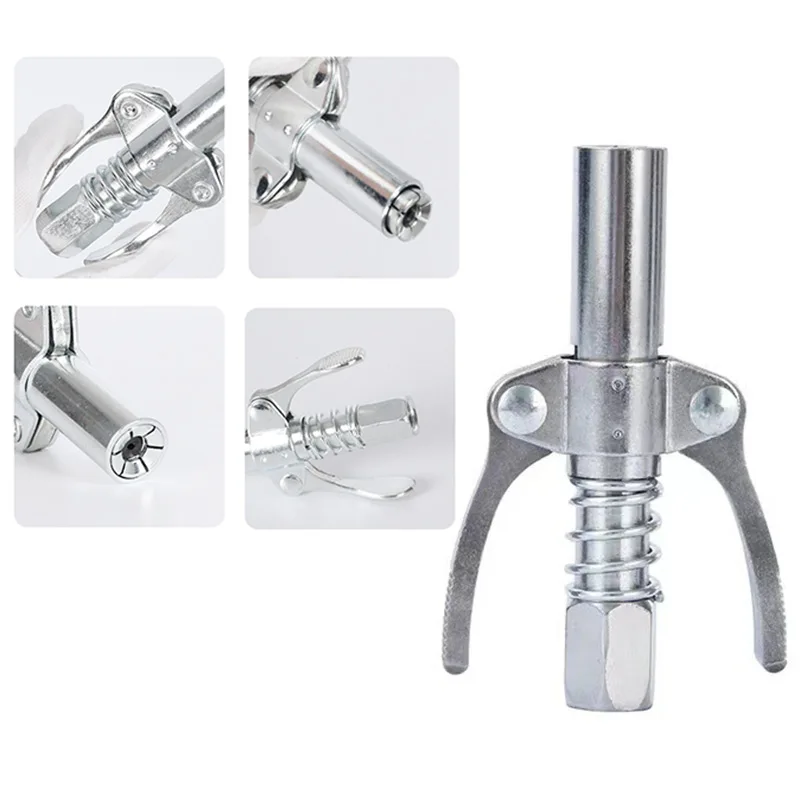 K50 Grease Gun Coupler High Pressure Grease Nozzle Oil Pump Car Syringe Lubricant Tip Repair Accessories Lubricant