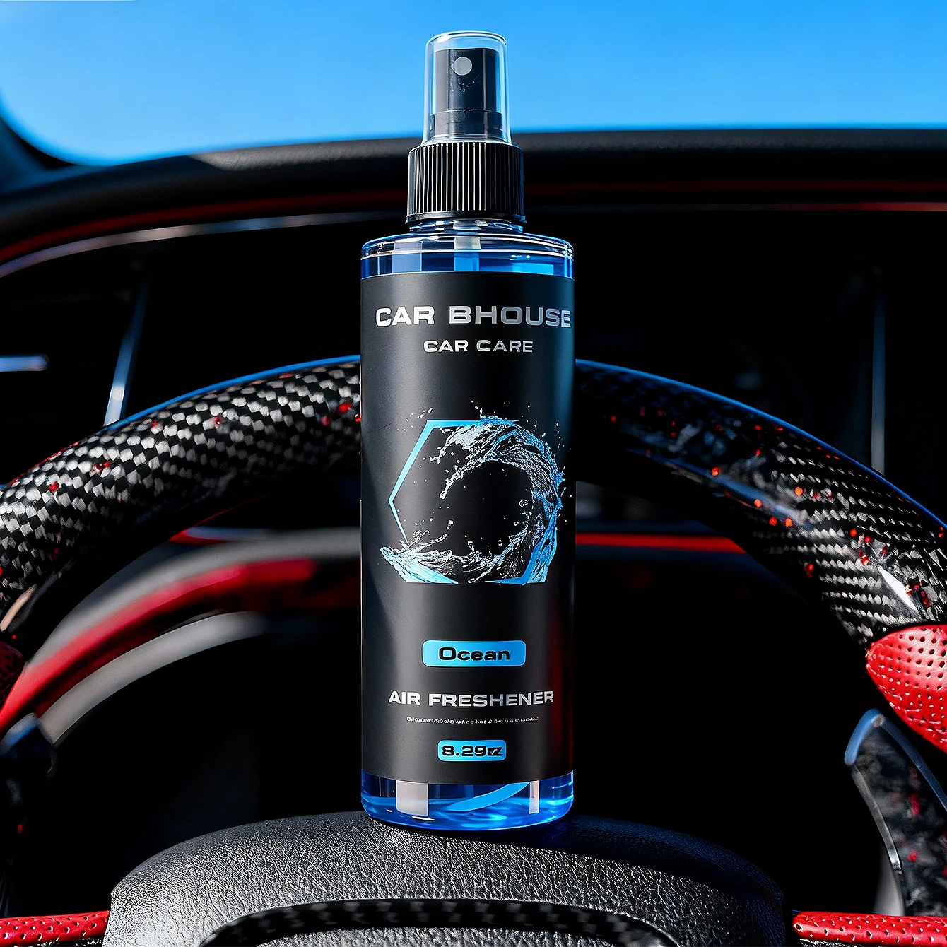 Blumen-Frucht-Duft Auto-Lufterfrischer-Spray, 8,29oz/245ml Große Kapazität, Langanhaltender Duft, Geeignet für Auto, Zuhause, Hotel, Geschenk – Detail 13