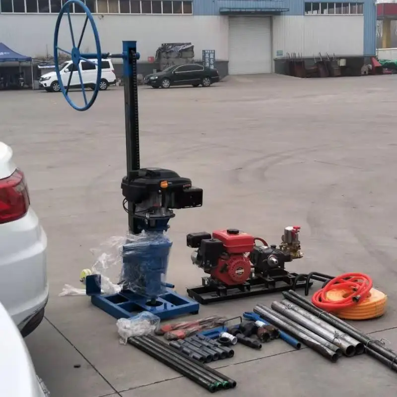 جهاز حفر صغير بطول 30 مترًا لاختبار التربة أو الصخور الناعمة