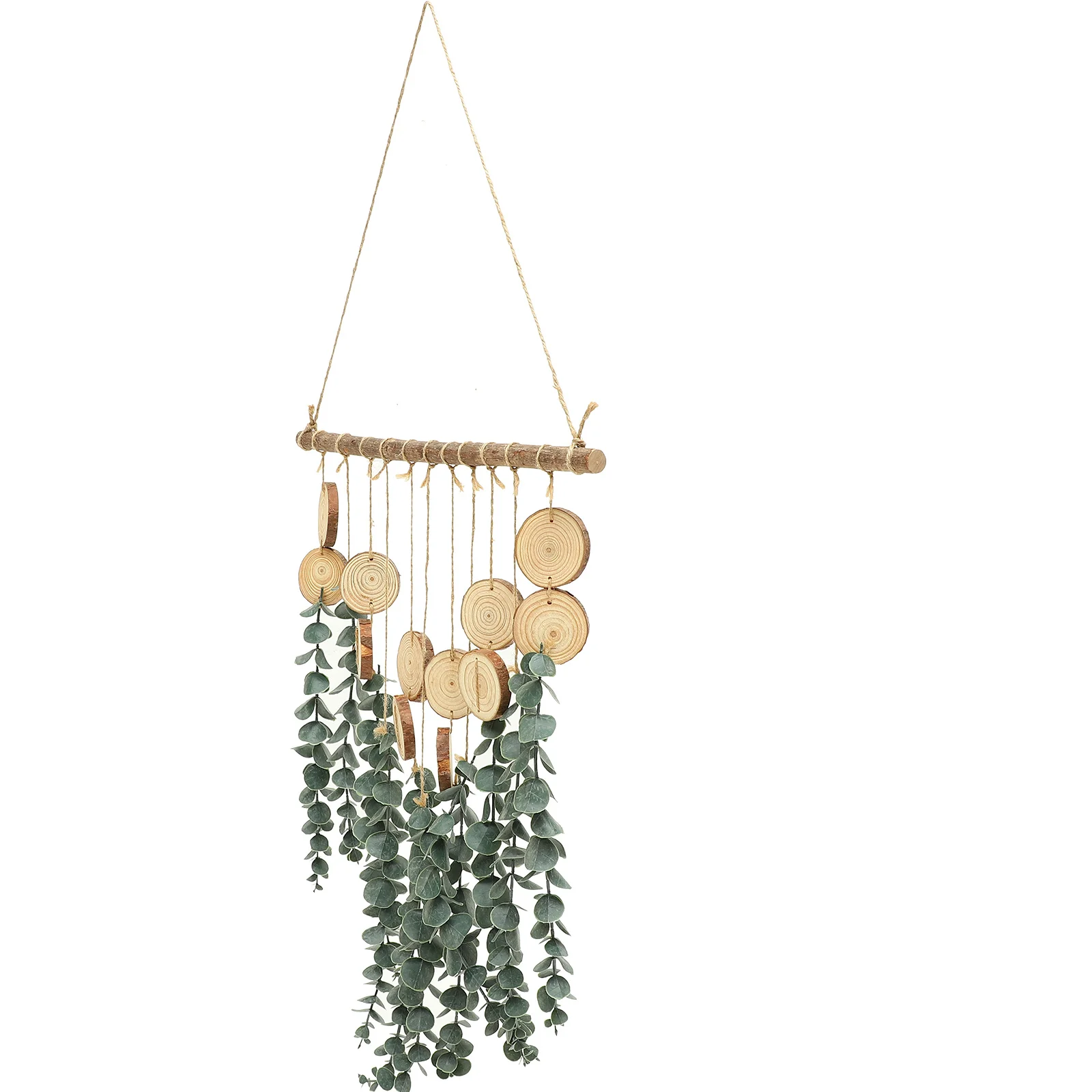 

Artificial Hanging Plants Lifelike Green Leaf Wall Decor For Home Office Wedding Party Indoor Outdoor Use Fake Hanging
