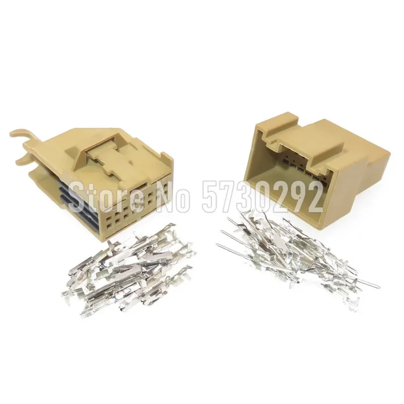 16P 8E0 972 416 A Car Reversing Radar Wiring Harness Socket Parking Module Connector 8E0972416A For Audi VW