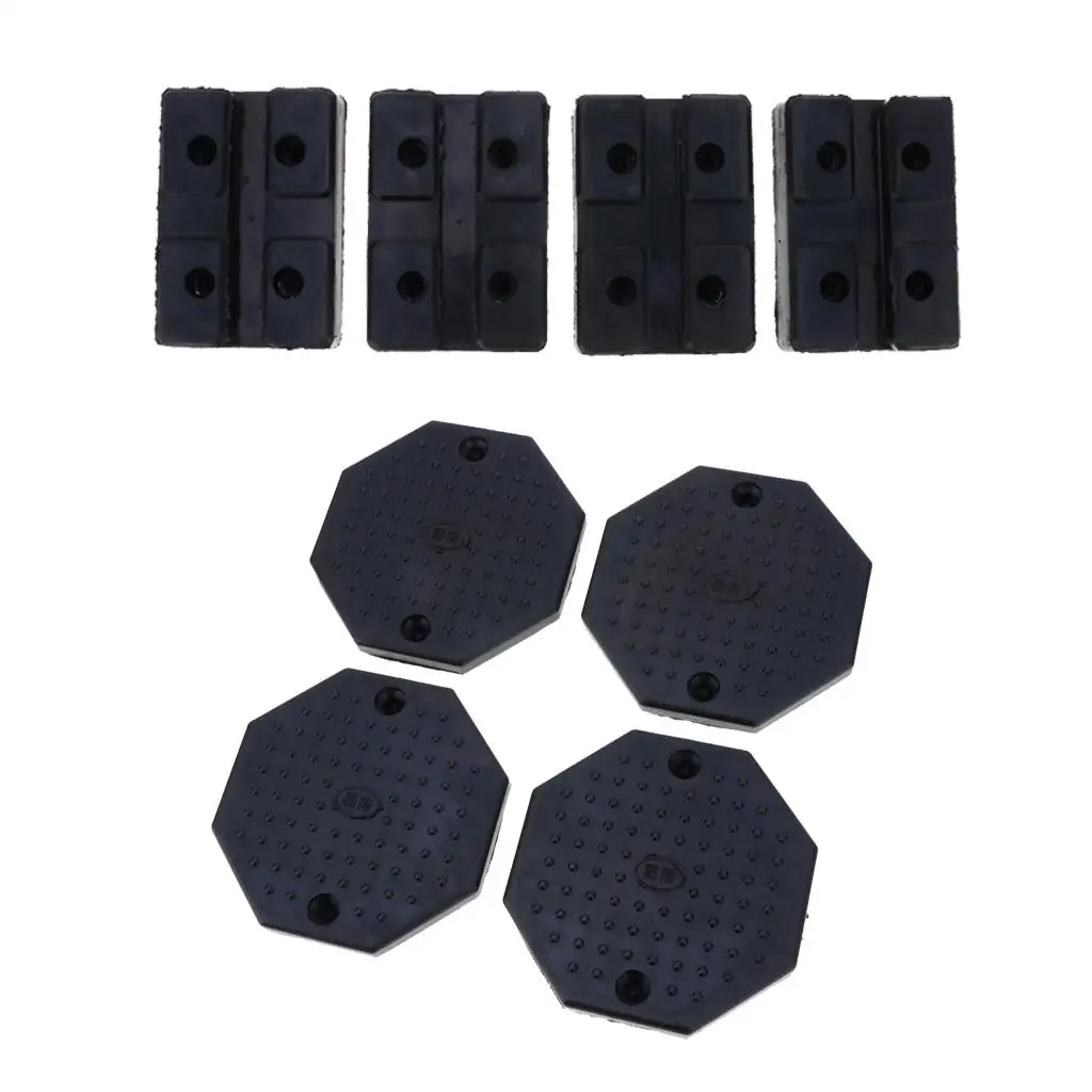 Heavy Duty Rubber Auto Lift Arm Pads Universal Car Lift Accessories Cushion Pads for Vehicle Jack Support