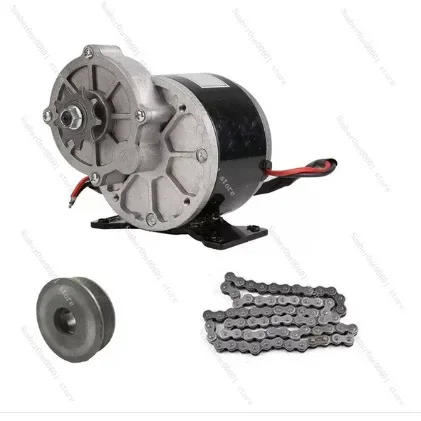 12V250W Geared Motor Pulley Chain Kit Combination