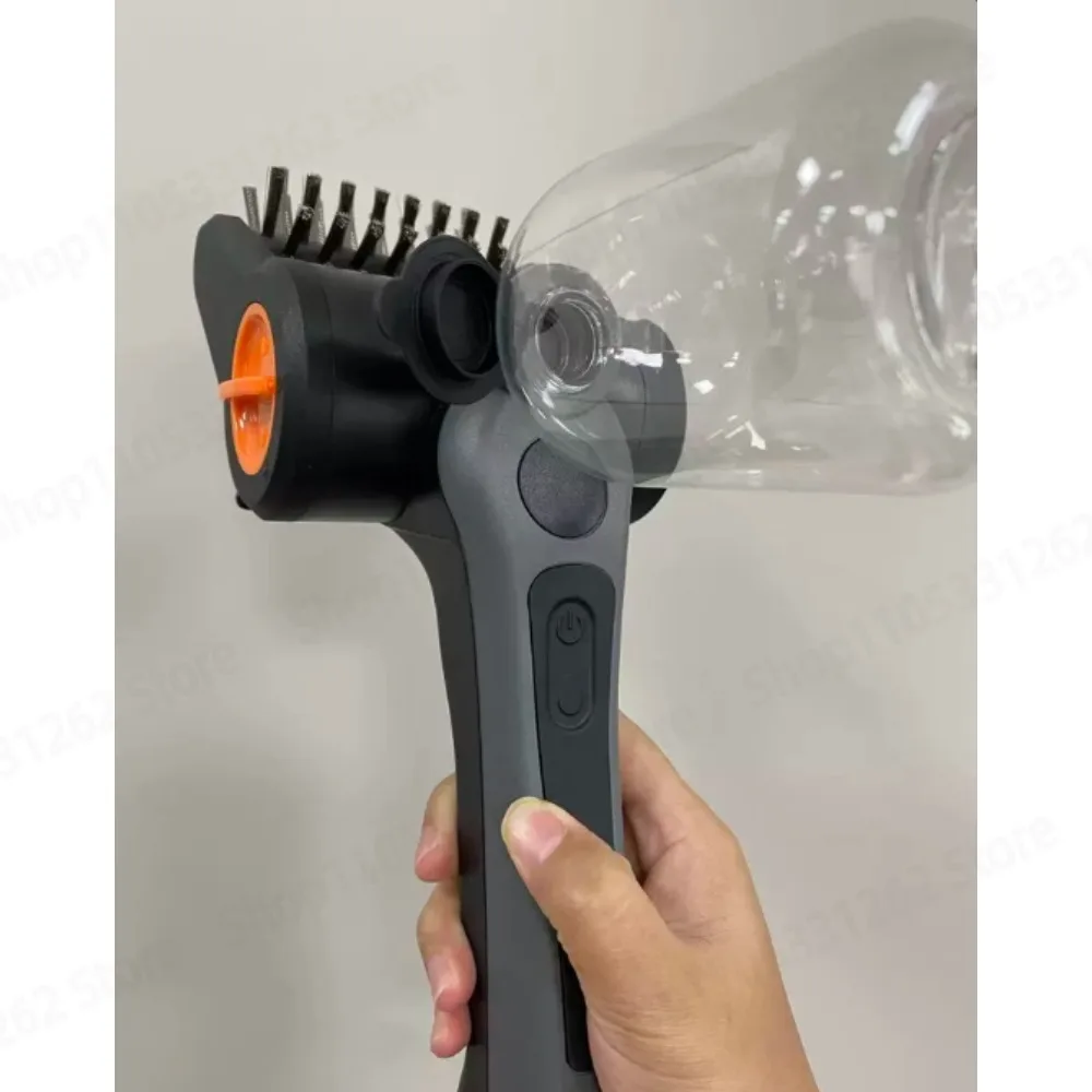 Electric BBQ Grill Cleaning Brush Multifunctional 2 Speed Wireless Portable Waterproof Steel Wire for Outdoor