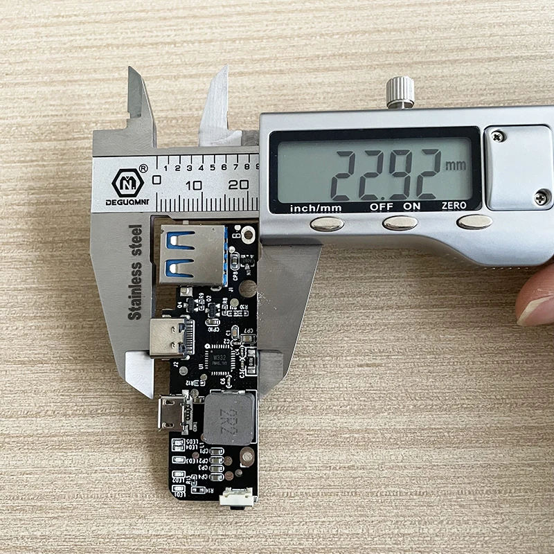 DC 5V 9V 12V Mini USB Type-c QC3.0 Quick Charging Board Fast Charger Module for 1S 3.7V 18650 Lithium ion Battery DIY Power Bank