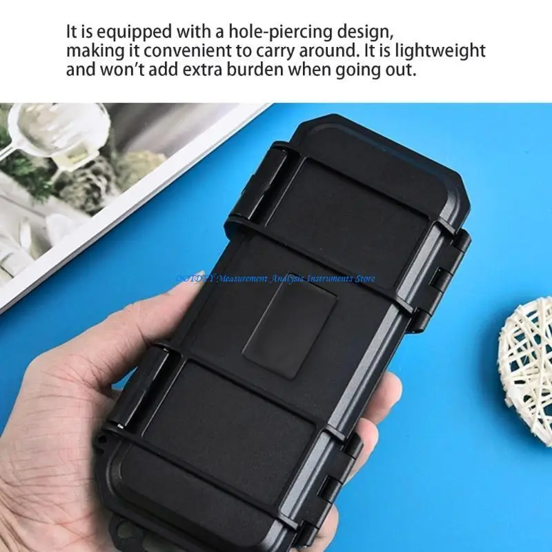 367D Lightweight Travel Storage Box for Essential Tools Small Electronic Devices Case