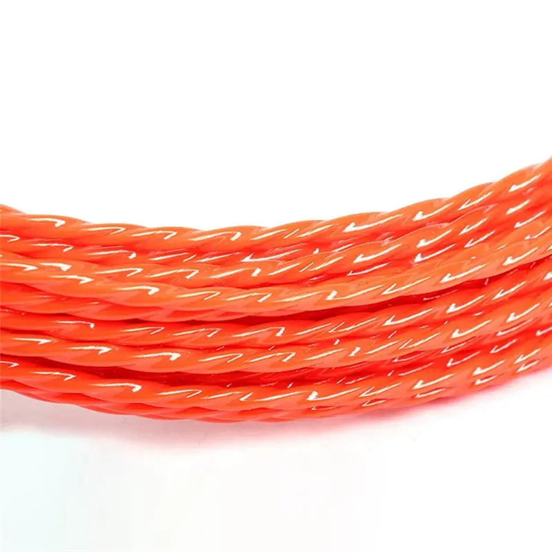 DT39 Duct Rodder Fish Tape 4.5mm x 30m Electrical Cable Puller Wire Rod Through Wall Threader Trefoil Thread Polyester
