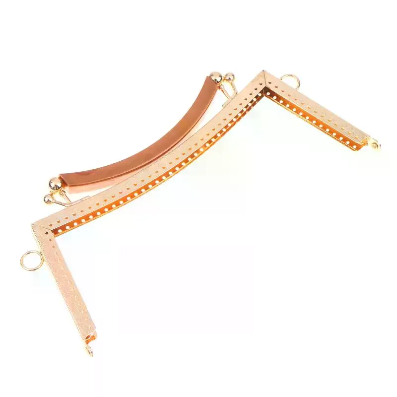 Vintage Mini Metal Kiss Clasp Purse Frame Lock Hardware DIY Handmade Knitted Handbag Craft Making Replacement Fitting Parts