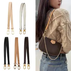 56cm Short PU Leather Bag Strap Accessories For Handbags 1.2CM Wide Shoulder Bag Strap For Hand Bag Replacement Strap For Bags