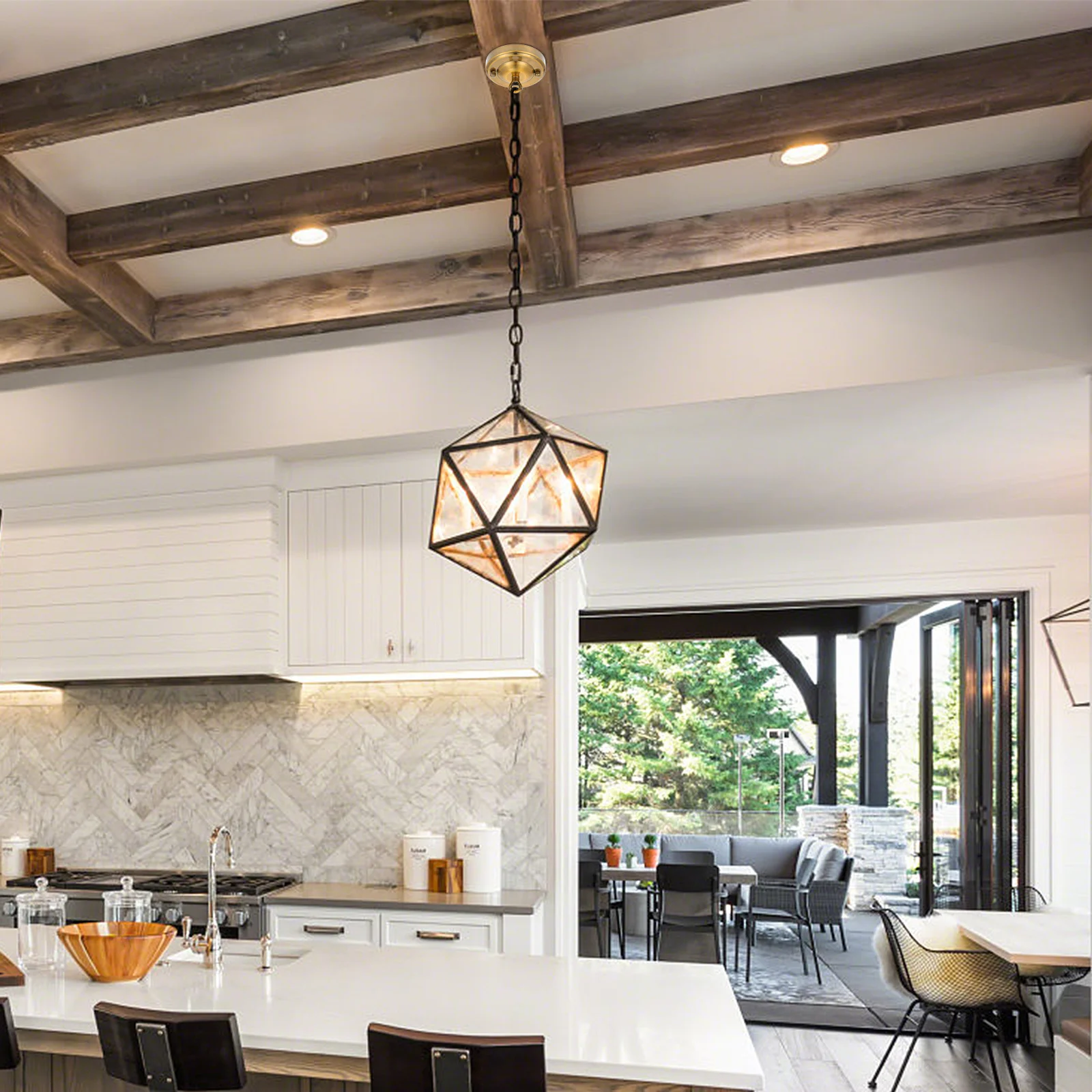 

Ceiling Lamp Base Sturdy Iron Retro Style Chandelier Canopy for Corridor Restaurant Bar Living Room Cafe Decorative Hanging