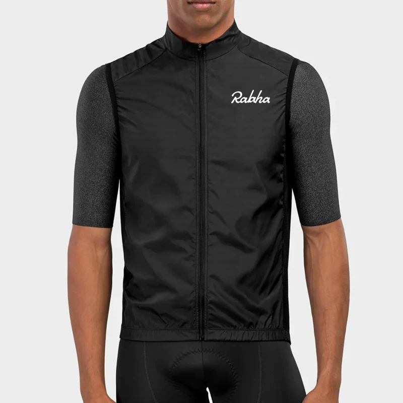 2025 new sleeveless simple jersey road bike night riding mtb reflective windproof assault vest