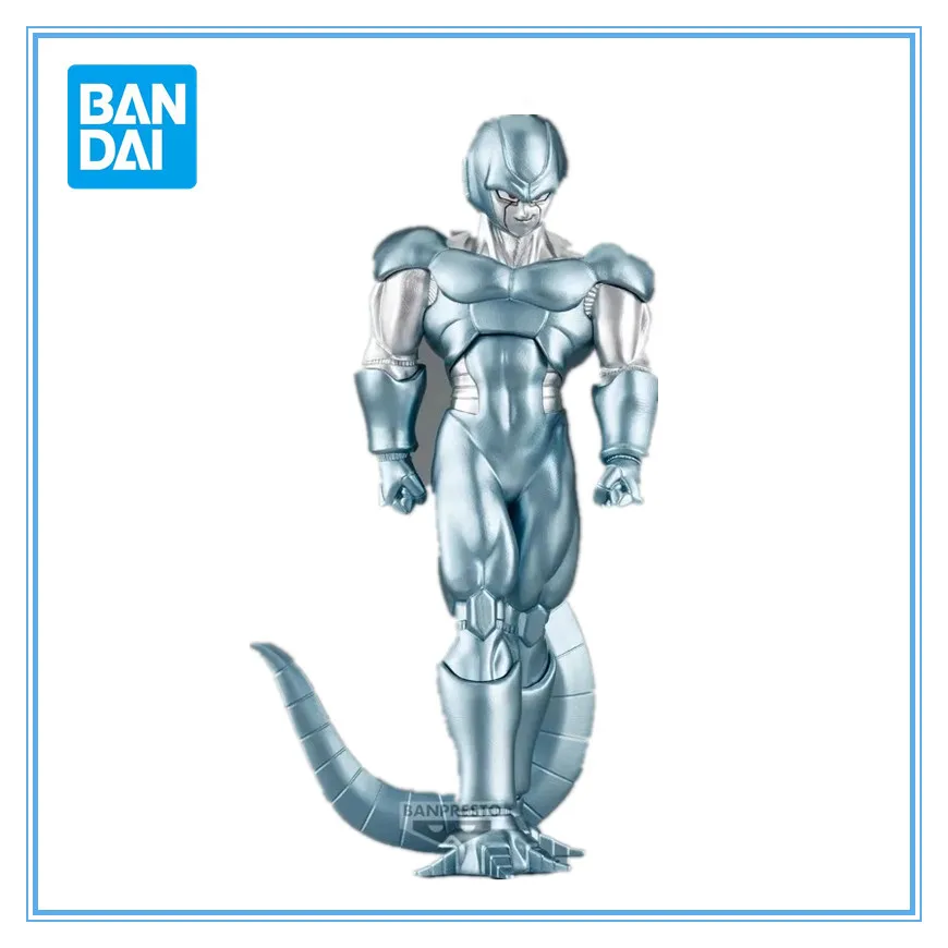 

Bandai Original Anime Banpresto Dragon Ball SOLID EDGE WORKS Metal Cooler PVC Action Figure Collectible Model Toy Gifts