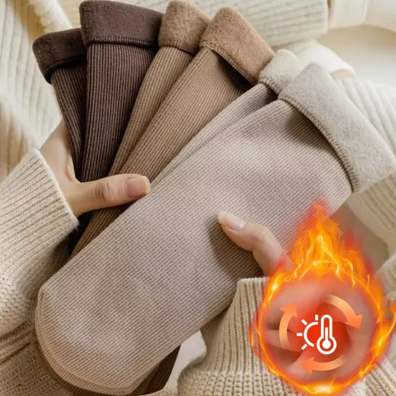 

Winter Cashmere Thicken Socks Women Cotton Thermal Wool Warm Stockings Home Floor Sleeping Snow Boots Terry Sox Floor Hosiery