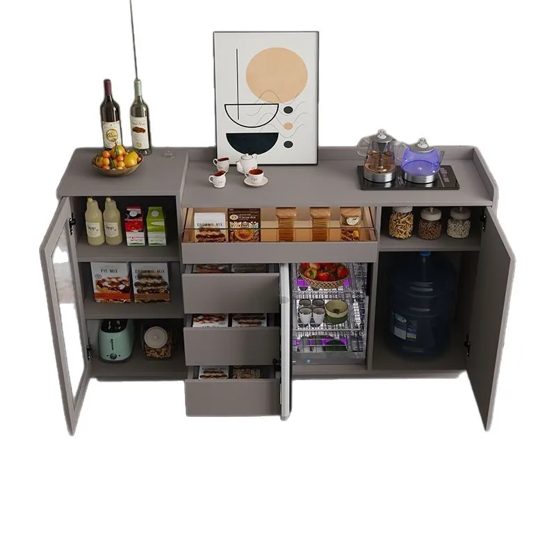 Fully automatic smart tea bar machine New model for household dining side cabinet Integrated table Desktop cabinet Desktop