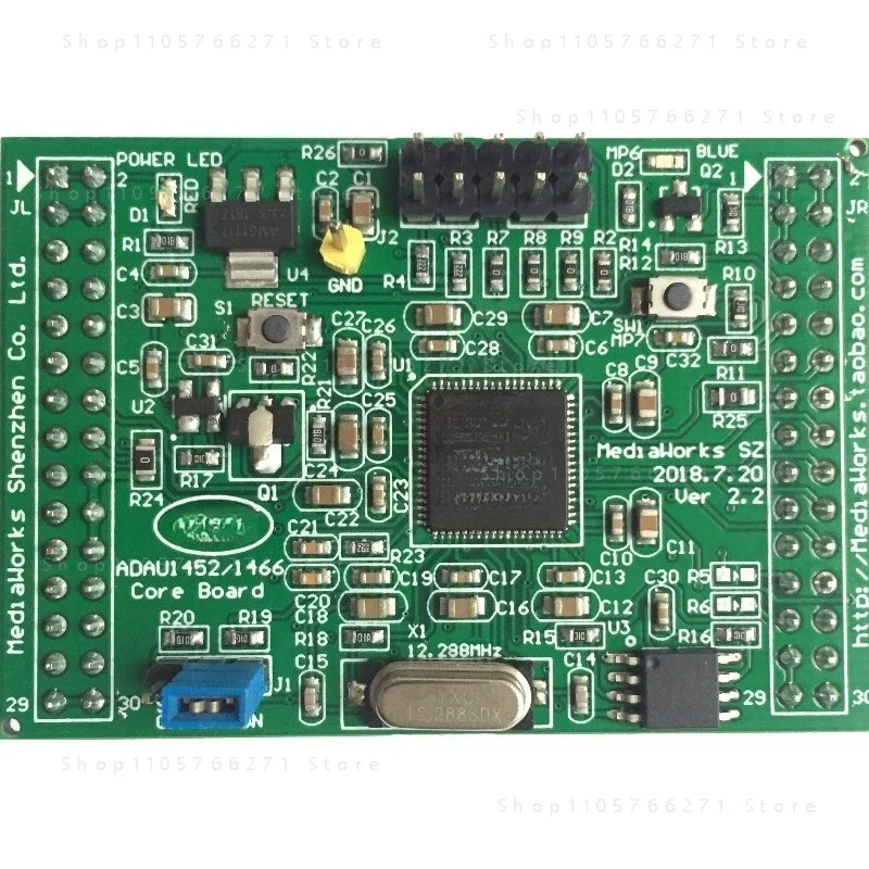 ADAU1467 DSP Audio Processor Board 8 IN 8 OUT with AD1937 Codec Digital Signal Processing Evaluation Module