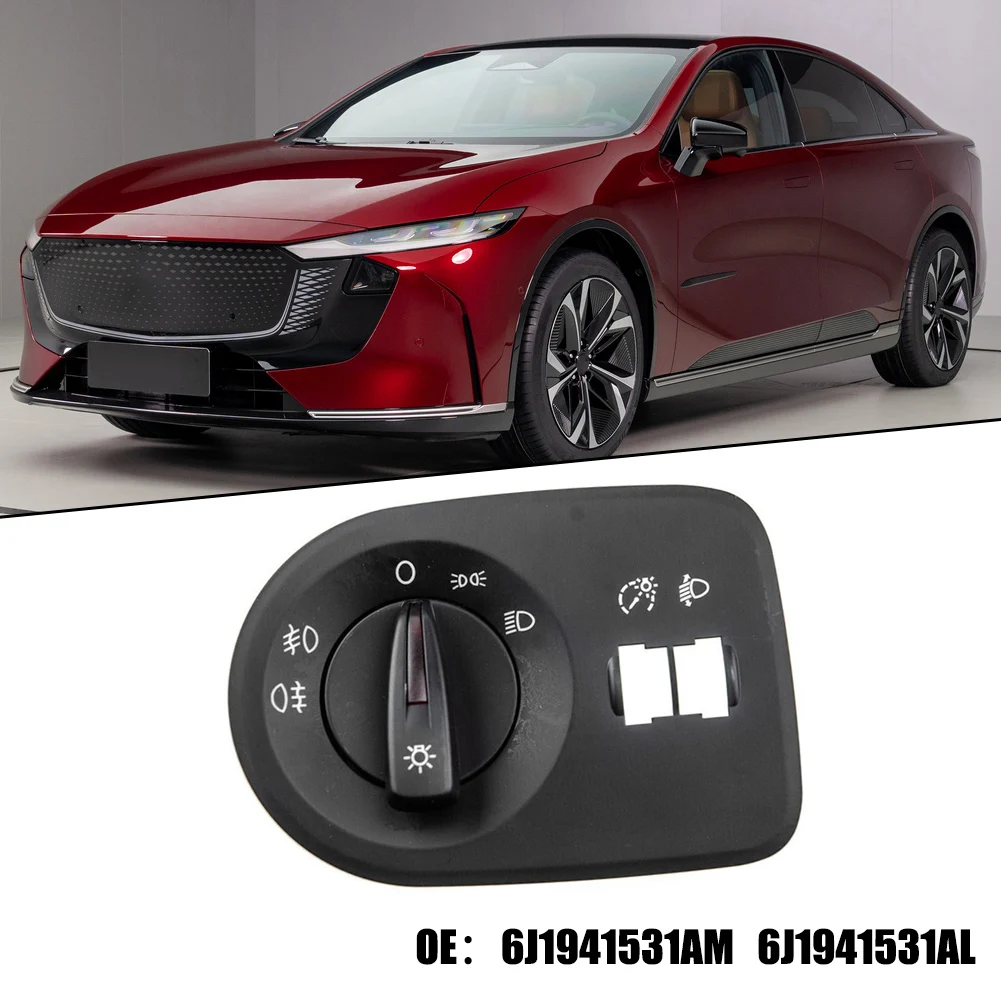 Car Headlight Control Headlight Switch Wear-resistant ABS Material Replacement Installation High-quality Materials