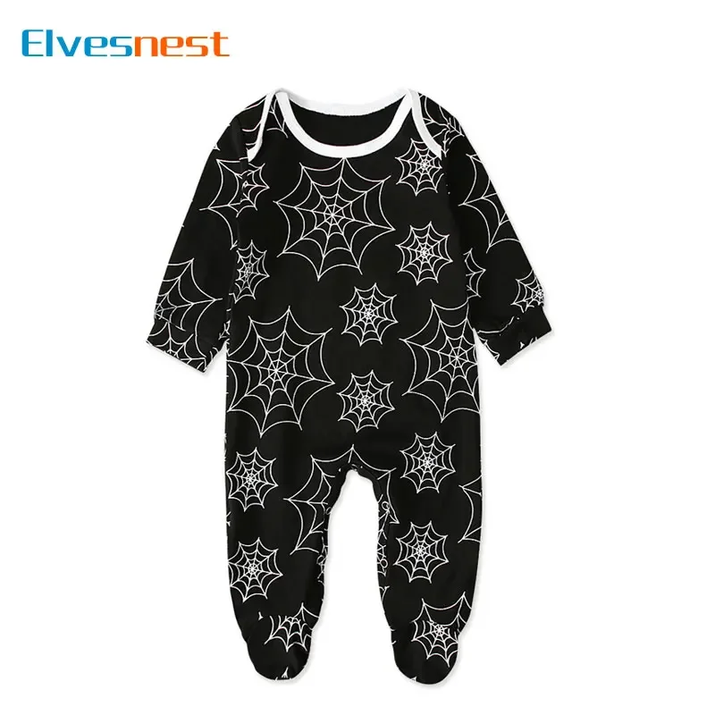 

Cartoon Print Baby Clothes Boys Footies Spring & Autumn Newborn Baby Girl Clothes Cotton Long Sleeve Infant Clothing 3-18 Months