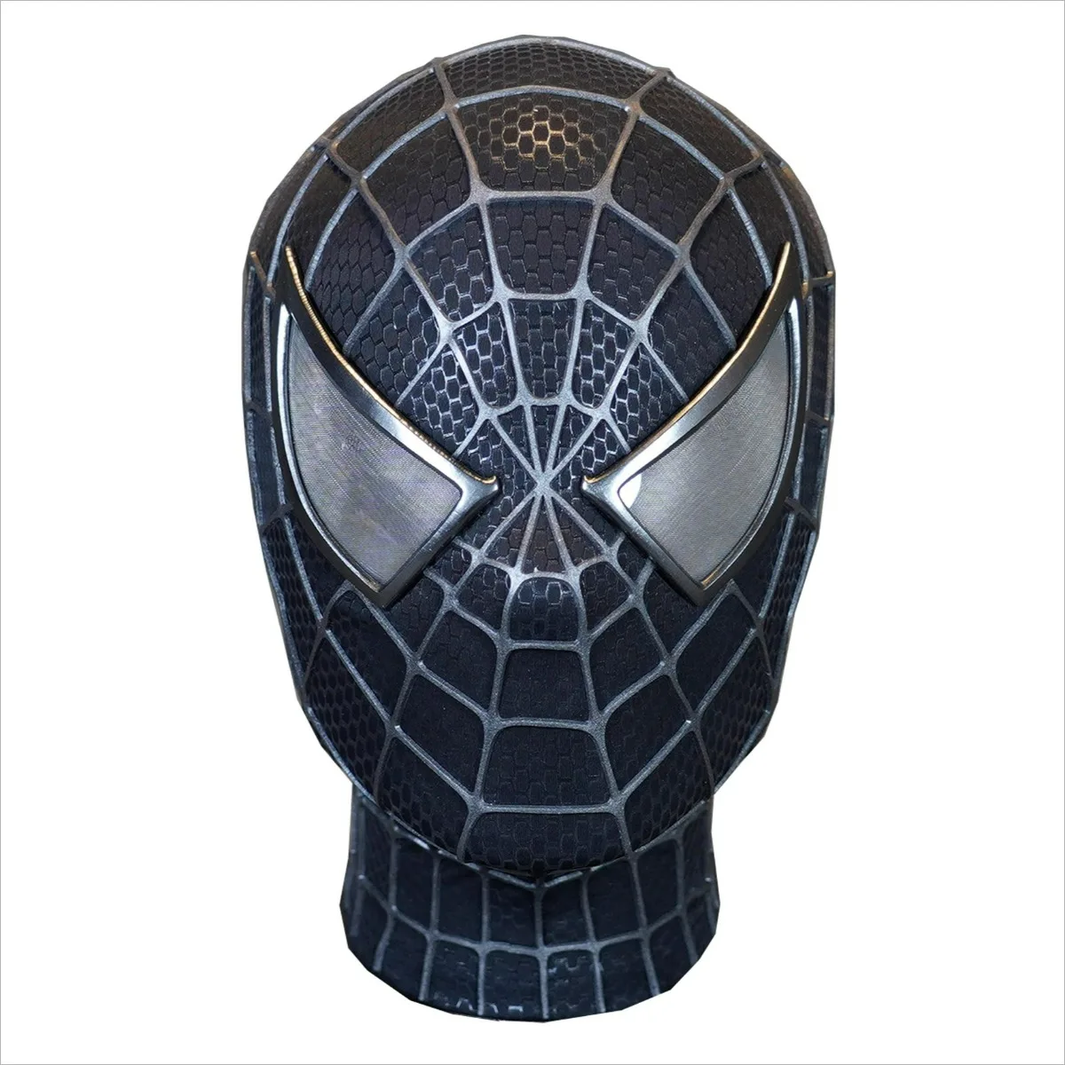 Máscara de Venom Spiderman con faceshell y lentes magnéticos 1:1 máscara de Spider-Man 3D máscaras de Cosplay hechas a mano casco de Cosplay de Halloween