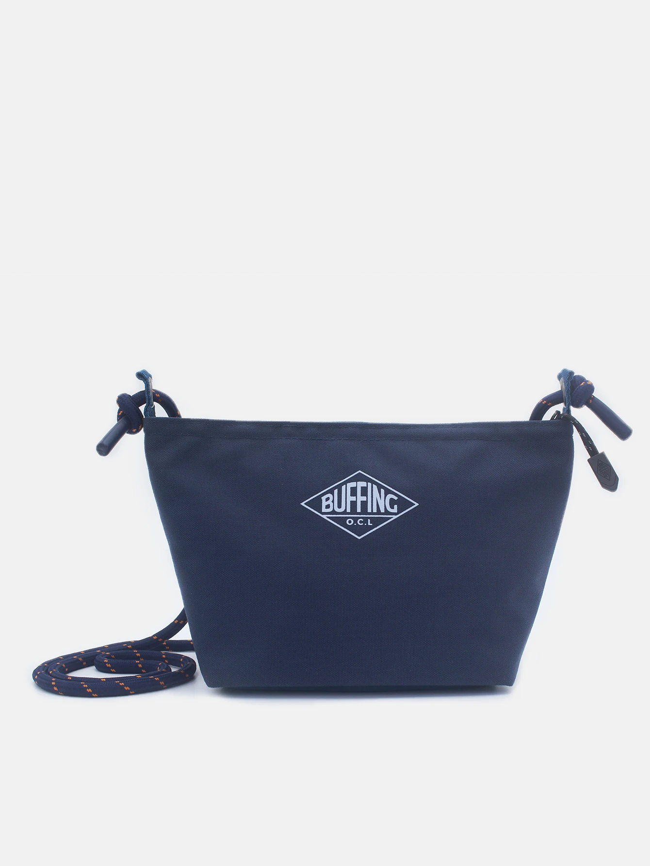 

Buffing Deep Blue Crossbody Bag Nylon Casual Small Bag Sports Cycling Phone Bag Japanese Minimalist Shoulder Bag Original Niche Trendy Brand Bag Commuter Passport and Document Storage Pouch Lightweight Outdoor Zipper Bag Unisex Adjustable Shoulder Strap W