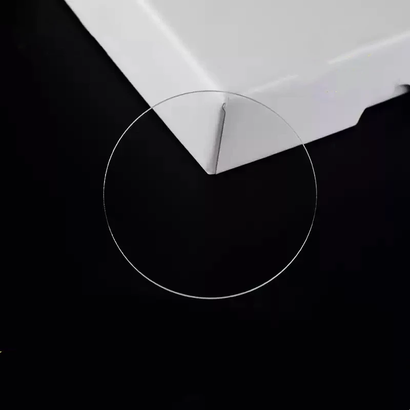 2inch D50mm Sapphire Glass Wafer substrate Thick 0.05mm-2mm Ultra thin Al2O3 Optical Glass Window for Research