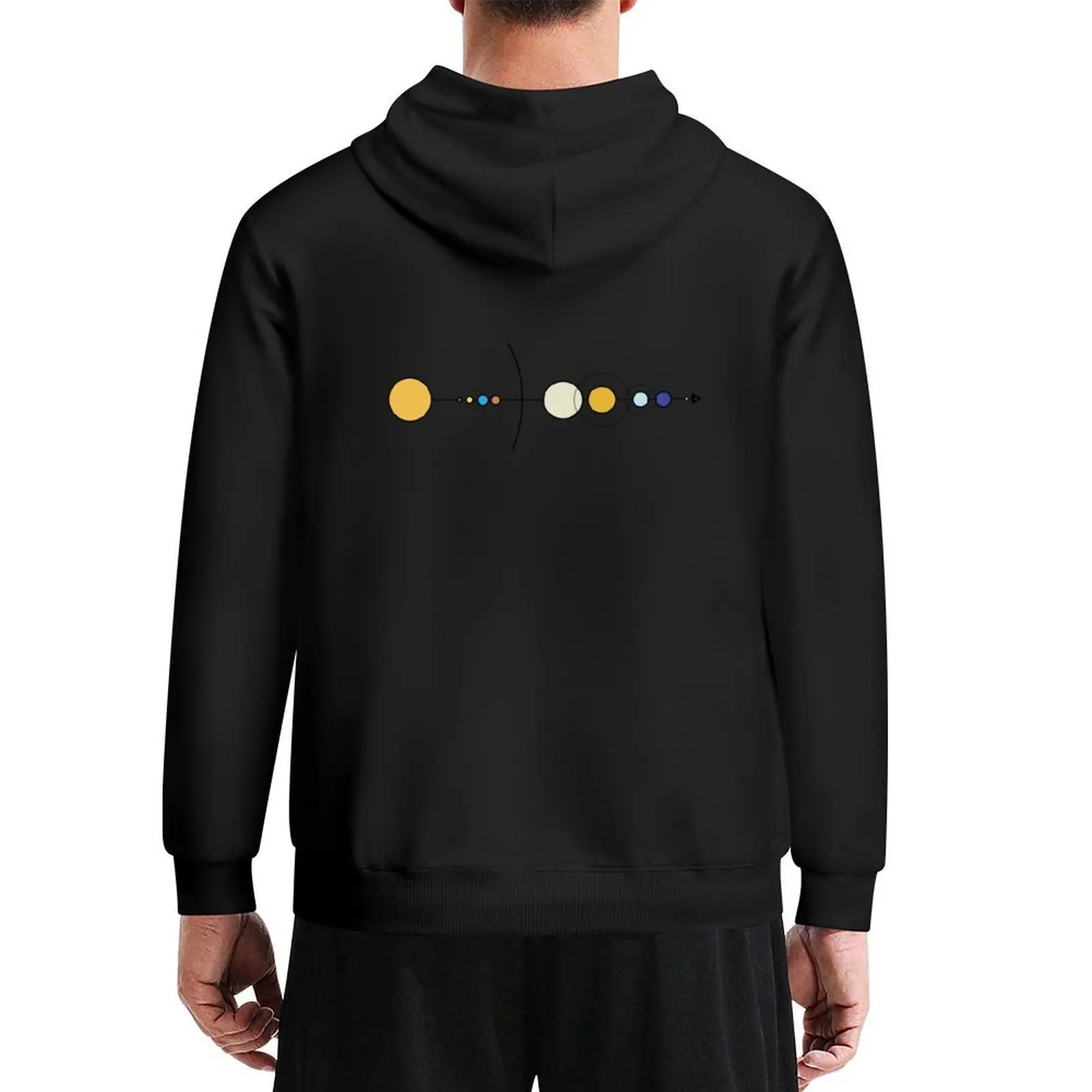 

Solar System Hoodie clothes for men graphic t shirts men men's clothing korean clothes hoodie men