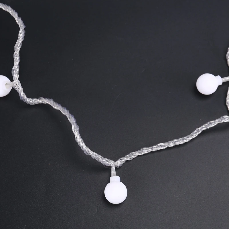 Lampa świąteczna String 220 V 10 M 60 LED Ball Pendant Light String Wtyczka EU
