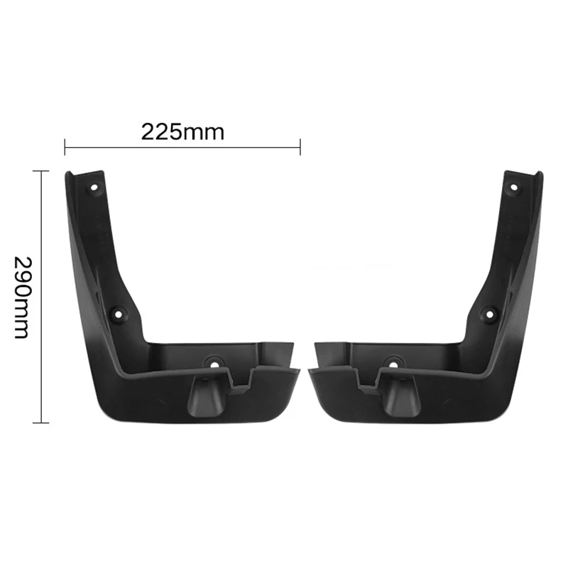 4PCS Front Rear Wheel Mudguards For Subaru Outback 2010-2014 Sedan Touring Splash Guards Fender Mud Flaps Car Accessories 5