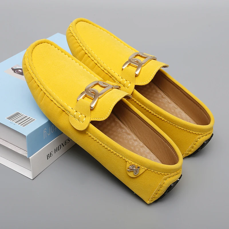 2025 New Style Handmade Loafers for Men, Soft Sole Slip-On Casual Shoes, Breathable Trendy Versatile Large Size