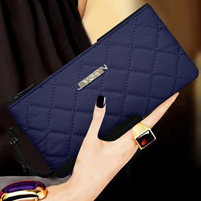 

Men's new storage makeup bag Portable handheld bag Small change card bag