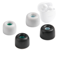 4Pcs Memory Foam Ear Tips for 1MORE ComfoBuds Mini Earbuds Eartips Ture Wireless Earphone Tips 4-5mm