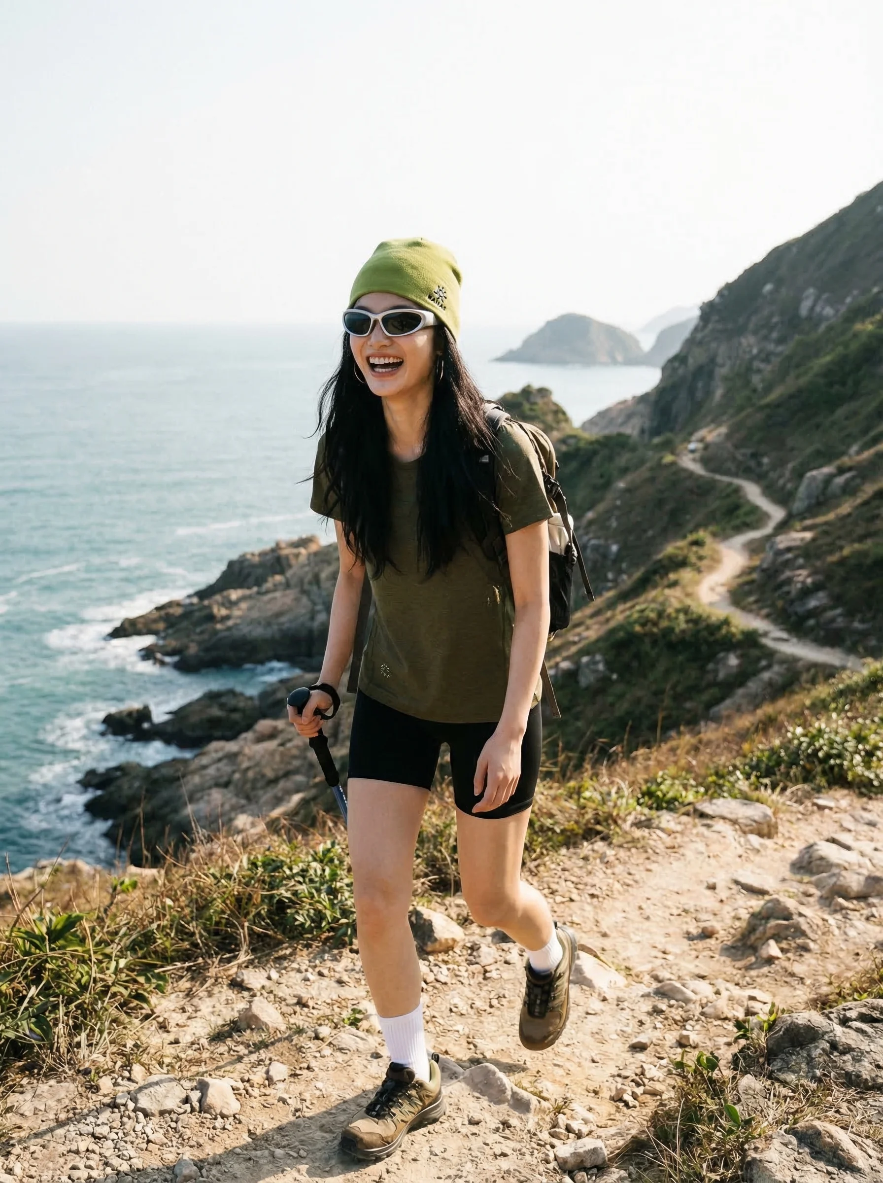 Outdoor Sports Quick Dry Shirt Women's Mountain Climbing Short Sleeve Lightweight Breathable Moisture Wicking T-Shirt Casual ...