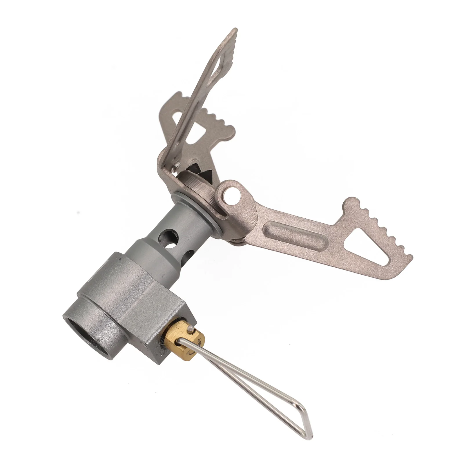 Stove Furnace Gas Stove Portable Rupture Tenacity Saving 30% Titanium Fire Uniform High Rigidity Camping Cooking