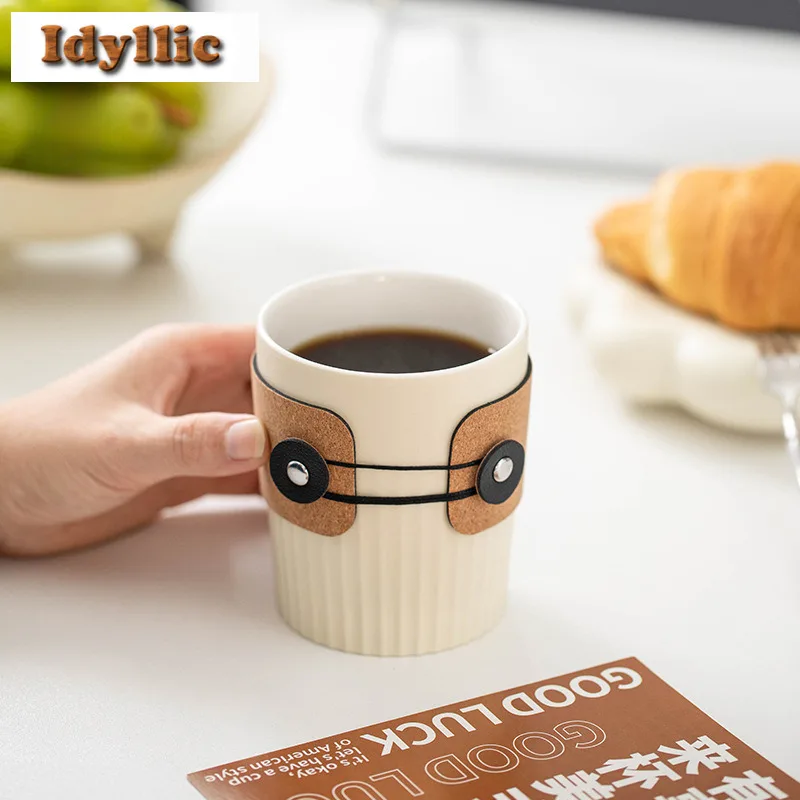 350 мл Кремовая кружка для колы со льдом, кофе, сок, чашка, мастер-кружка, пузырьковая чашка, кувшин для холодной и горячей воды, бытовая офисная чашка для воды для чая