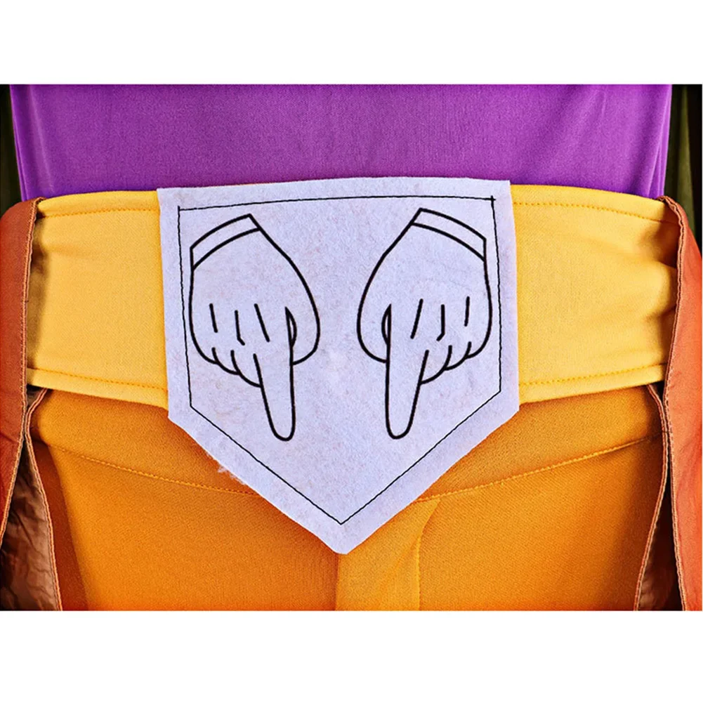 Anime Gyro Zeppeli Cosplay-Kostüm für Männer, Komplette Uniform mit Umhang, Inspiriert von JoJo's Bizarre Adventure, für Halloween und Karneval – Detail 6
