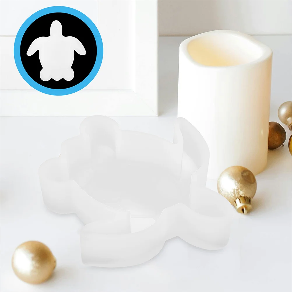 2 قطعة قالب راتينج السلحفاة سيليكون ثلاثية الأبعاد مخلوق البحر قوالب لتقوم بها بنفسك المحيط موضوع الايبوكسي الصابون فندان الراتنج الحرفية قوالب السيليكون ل #1