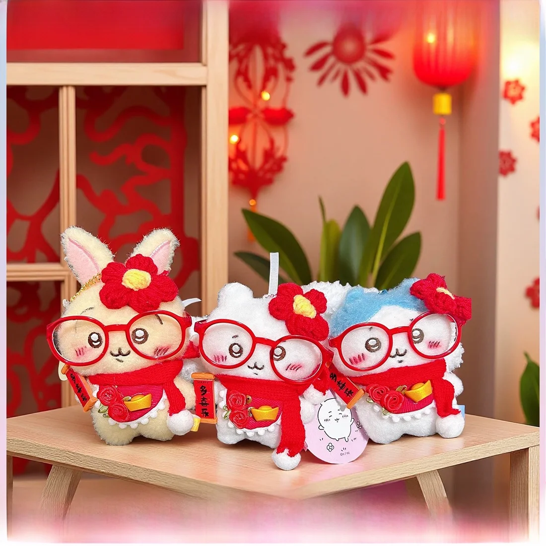 selumb-limited-new-year-plu-hanging-toy-rabbit-doll-uzaki-soft-stuffed-animal-toy-for-spring-festival-celebration