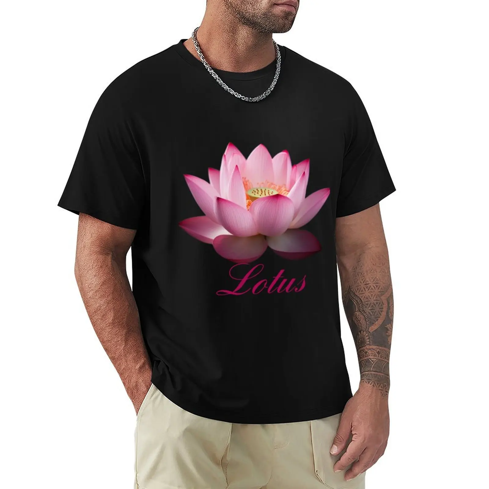 

The Lotus T-Shirt summer tops graphics vintage t shirt men