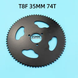 T8F 35MM 74T TOOTH Rear Sprocket for 47CC 49CC Mini Moto ATV Quad Dirt Pit Pocket 2 Stroke Engine