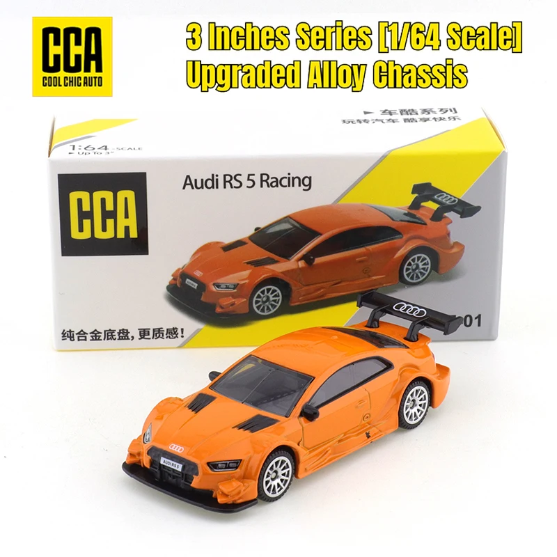 

CCA 1/64 Audi RS5 гоночный автомобиль, игрушки из сплава, моторный автомобиль, литая под давлением металлическая модель, детский рождественский подарок, игрушки для мальчиков