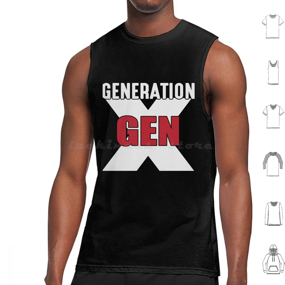 Generation X Gen X Tank Tops Vest Sleeveless Gen X X Gen Girls Generation X Kpop 80s Monsta X Seventeen Red Velvet