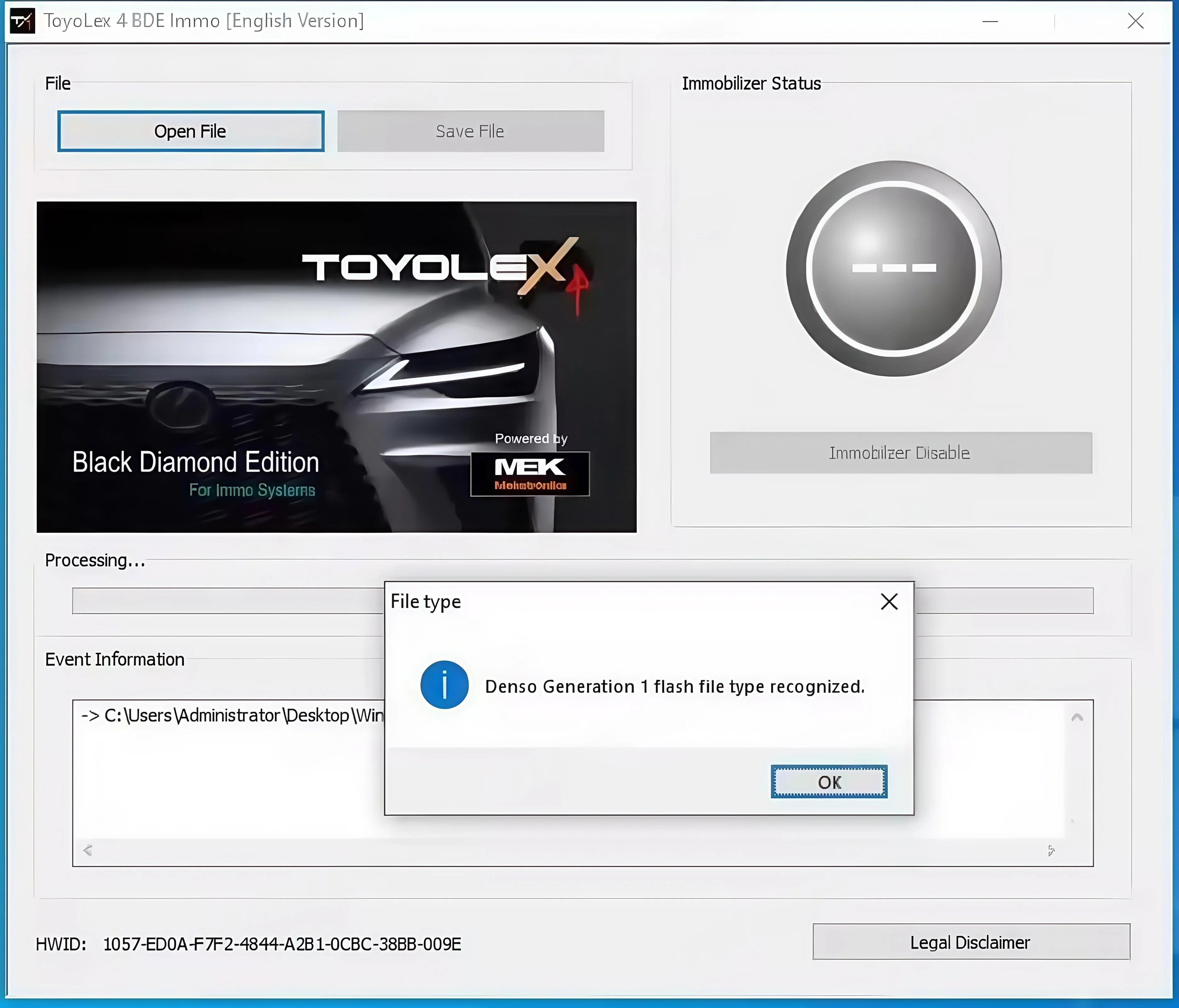 Toyolex Pro Global Edition: ECU Tuning Tool & Unlimited Key Generator for Lexus/Toyota Denso Systems | DTC Masking Disable |